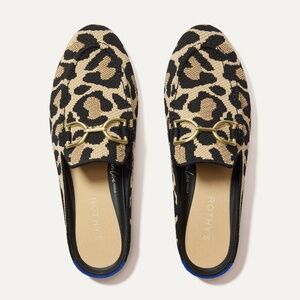 Rothy’s Double Bit Loafer Mule in Desert Cat Women’s Size 6.5